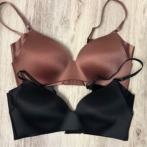 Women's Intimates Set - Black and Bronze